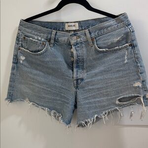 Agolde Parker Long Denim Shorts- size 29